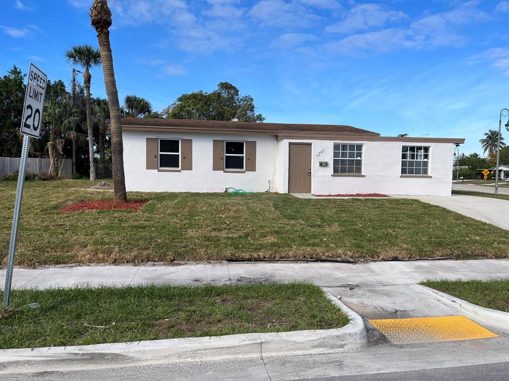 Say hello to this Beautiful remodeled 3 bedroom located in Riviera Beach. Everything is new and renovated, brand new A/C. All new electrical work, New stainless steel appliances, brand new flooring through out. Renovated Bathroom and much much more