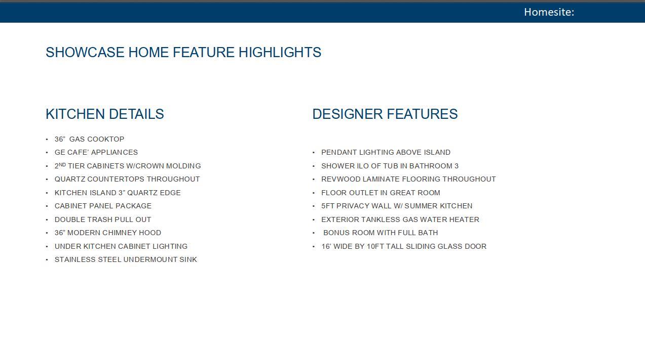 COVE ROYALE PUD PHASE 1 - Residential