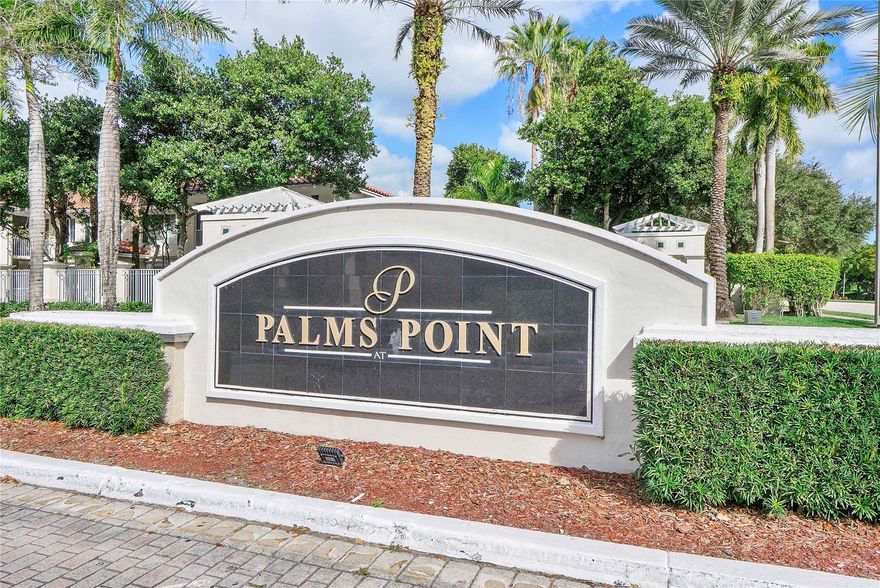 Beautiful 2-Bedroom, 2-Bath Condo in Palms Point – Coral Springs. 
Discover this spacious and well-maintained 2/2 condo in the highly desirable Palms Point gated community. Perfect for end users and investors, this home features tile flooring throughout, a modern kitchen with stainless steel appliances and granite countertops, and a full-size washer and dryer for your convenience.
Enjoy resort-style living with access to premium amenities including a sparkling pool, relaxing hot tub, tennis courts, playground, fitness center, and indoor basketball court. The community is conveniently located near top restaurants, shopping, and major highways, offering both comfort and accessibility.