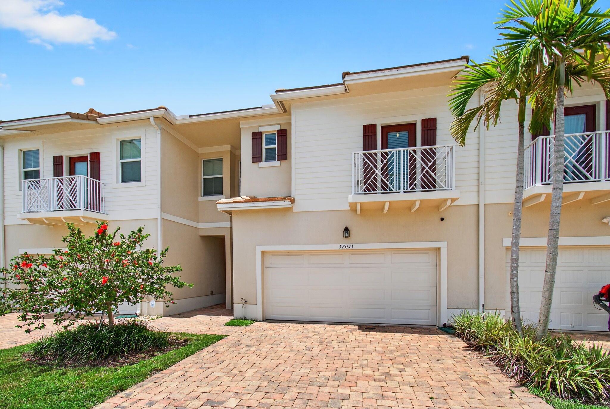 Welcome to 12041 Park Central in Royal Palm Beach! This beautifully maintained 3-bed, 2.5-bath townhome offers over 2,200 sq ft of thoughtfully designed living space. Enjoy a bright, open layout with great natural light, stylish finishes, and a spacious kitchen with a large island and ample cabinetry. Upstairs features a huge master bedroom, two additional bedrooms, a laundry room, and a versatile landing--perfect for a desk, reading nook, or play area. Built in 2019 with impact windows, a 2-car garage, and plenty of storage. Located in a community with walking paths and convenient access to shopping, dining, and the Turnpike--this home blends comfort, style, and everyday ease.