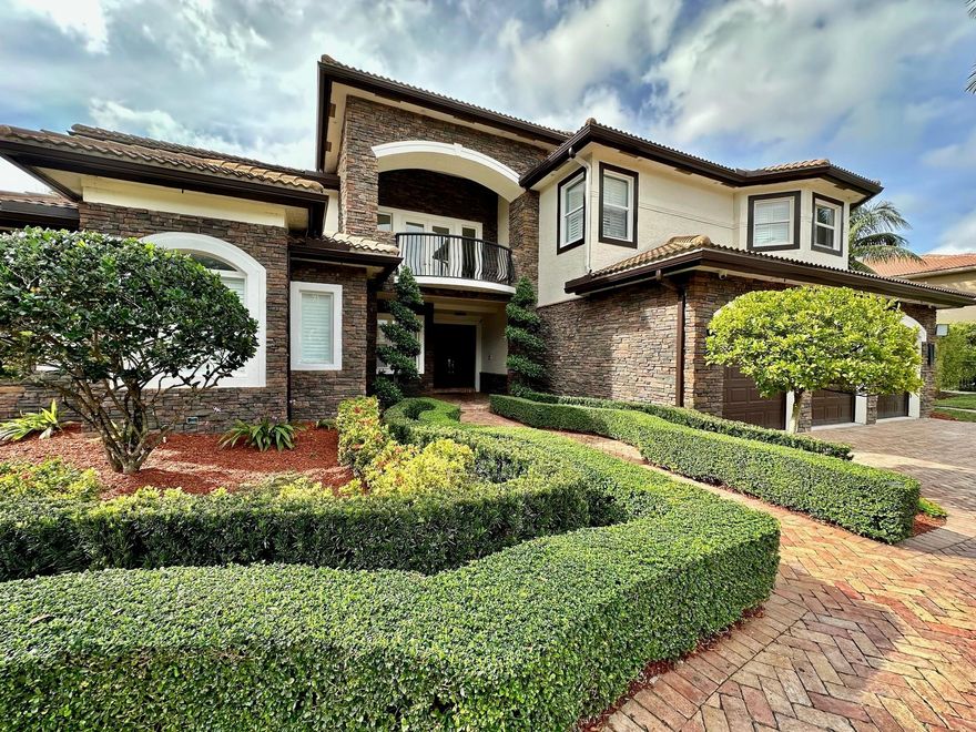 One of the largest homes in Davie’s exclusive Long Lake Ranches gated communities.
This waterfront estate was recently updated and now offers newly remodeled  bathrooms, refinished wood floors, polished marble flooring & fresh interior paint. Other highlights include all impact windows & doors, a separate in-law quarters, a full home generator, mosquito misting system, Sub-Zero/Viking appliances, Onyx countertops, 3 car garage, sauna, and an outdoor kitchen.  All of this on a massive 35,289 sqft waterfront lot. More pics coming soon.