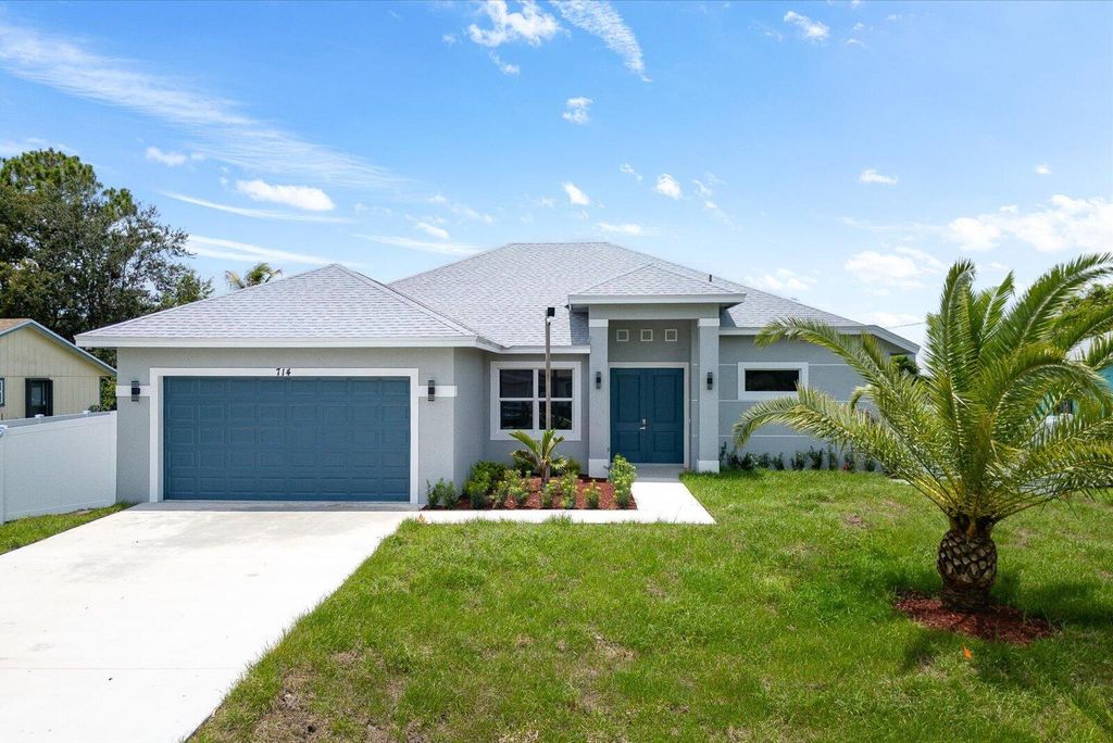 Photo of 714 SW Broadview Street, Port Saint Lucie, FL 34983 (MLS # R11106801)