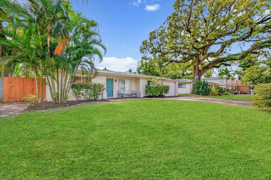 Best value in East Fort Lauderdale—this one will NOT last! Fully updated 3BR/2BA ranch-style pool home on an oversized lot, offering the perfect combination of space, style, and location. Bright open-concept layout with spacious living and dining areas, a modern kitchen with quartz countertops, stainless steel appliances, and bar seating, plus a desirable split-bedroom floor plan. Impact windows and doors bring in tons of natural light throughout. Step outside to a private tropical backyard featuring a resort-style pool, expansive paver patio, and lush landscaping—perfect for entertaining or relaxing year-round. Large driveway with ample parking for multiple vehicles. Minutes to Las Olas, downtown, beaches, airport, and major highways.