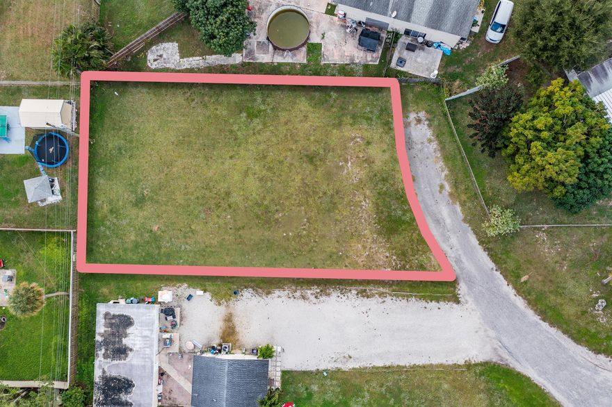 RARE VACANT CLEARED LOT located off Northlake Blvd, unincorporated Palm Beach County, just west of Costco. Residential Single Family Zoned.New home architectural drawings available for a one story, 2,100 living sq ft, 2,700 total sq ft, 4 bedroom, 2 bathroom, 2 covered patios and 1 car garage. Drawings allow space for a pool and boat storage or more additional garage space. Do not walk, drive or enter the property without appointment.