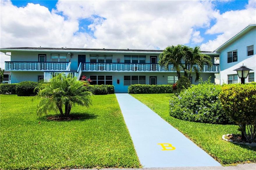 GREAT LOCATION! NEAR THE EAST GATE! CLEAN & BRIGHT ANNUAL RENTAL FOR $1650.00 A MONTH! FULLY FURNISHED, 2ND FLOOR,  1 BEDRM/1.5 BATH! BUILDING HAS A LIFT! KITCHEN FEATURES WHITE APPLIANCES & PASS THRU WINDOW! TILE IN LIVING AREAS/CARPET IN BEDROOM! 2 A/C WALL UNITS! ENCLOSED PATIO W/GARDEN VIEW! WALK TO POOL & TENNIS! BUS STOP IN FRONT OF BUILDING! COME MAKE THIS YOUR HOME AND ENJOY THE GATED COMMUNITY W/24 HR SECURITY & FREE BUS SERVICE!! ACTIVE CLUBHOUSE FEATURING A LAVISH CLUBHOUSE WITH A 1,500 SEAT THEATER, PREMIERE PERFORAMANCES, A STATE OF THE ART GYM, TENNIS & PICKLEBALL, INDOOR & OUTDOOR POOL, CLASSES OF EVERY TYPE AND MORE!! ASSOC CLAIMS 55+