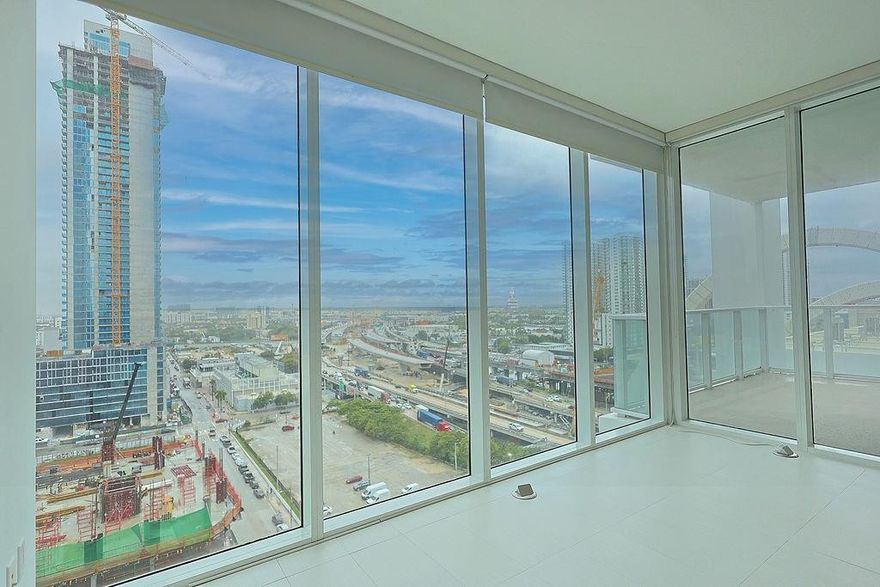 Discover Ten Museum Park, a boutique luxury building by award-winning architect Chad Oppenheim. This 2- bedroom, 2-bath residence features an open layout with floor-to-ceiling windows that flood the space with natural light and offer panoramic city views. Designed for both comfort and style, it's a seamless blend of modern elegance and functionality. Located directly across from the Perez Art Museum and the stunning 30-acre Museum Park on Biscayne Bay, and conveniently close to Miami's top art, culture, and sports venues, this unit is perfect as a primary residence, investment, or chic Miami pied-à-terre, offering an unparalleled combination of luxury, design, and convenience in one of Downtown Miami's most coveted addresses.