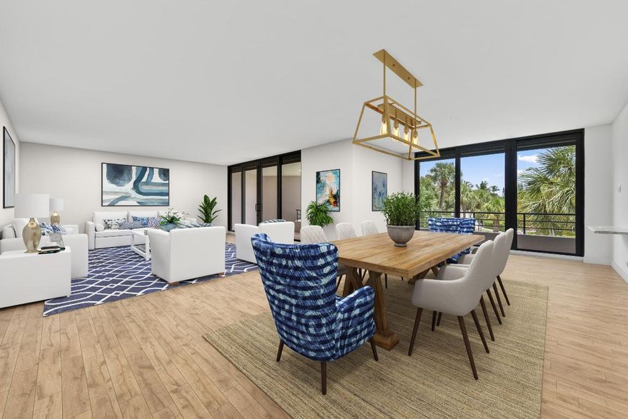 Located in one of Palm Beach's premier oceanfront buildings, this over 3,000 square foot unit with great outdoor space and a private poolside cabana offers endless potential. A true white canvas, ready to be transformed into a luxurious coastal residence. Includes two garage spaces, a storage unit, and access to full-service amenities including a heated pool, gym, and attentive staff. A+ location. Visionary potential.