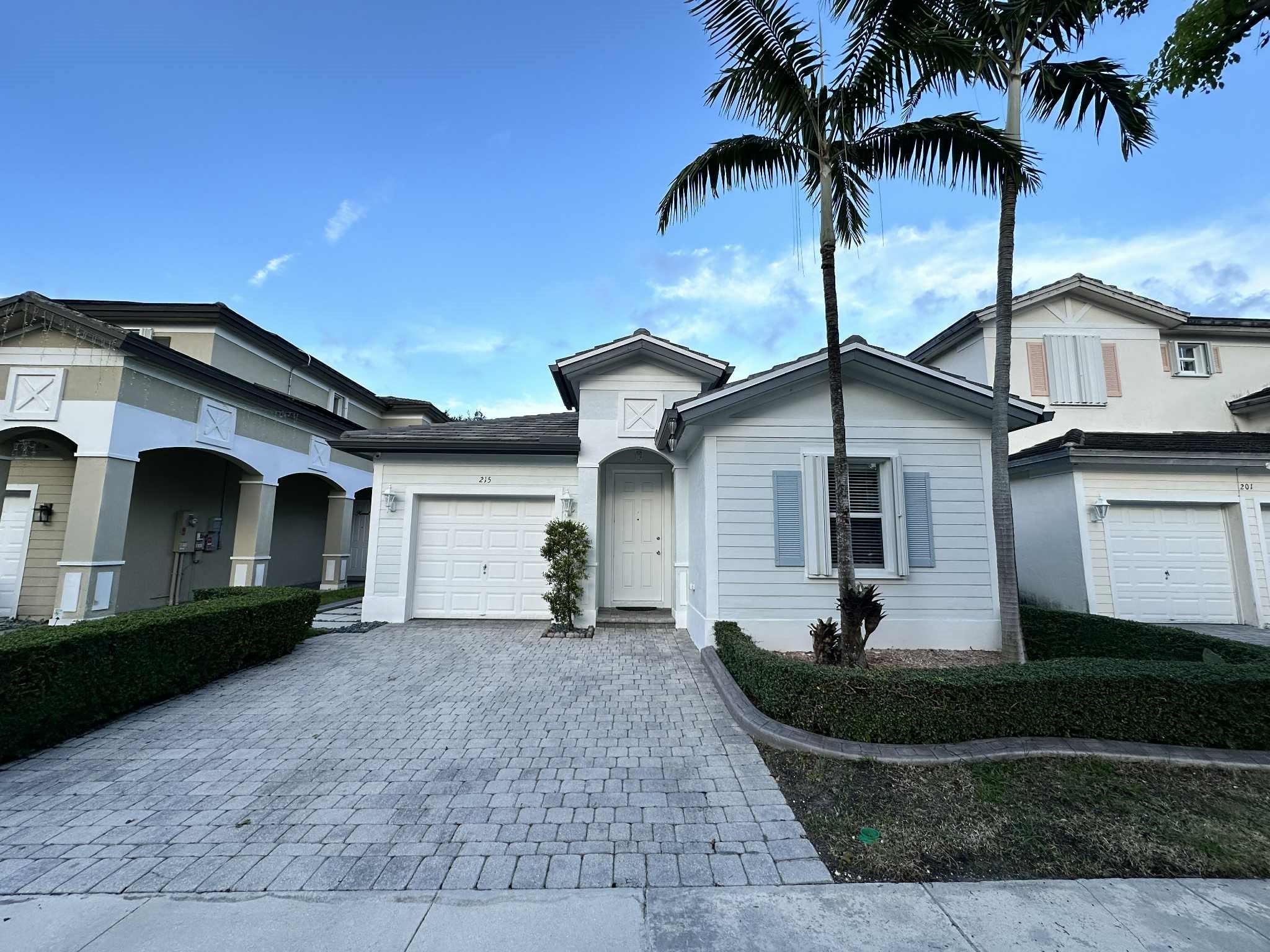 "Welcome to this beautifully maintained home in a desirable double-gated Homestead community. The spacious residence offers comfort and functionality with resort-style amenities, including a clubhouse, pool, gym, and more. Inside, features include laminate flooring, ceiling fans, updated kitchen and bathroom fixtures, and custom garage storage. The property is EV charger-ready and boasts a private fenced yard with new grass, a sprinkler system, and landscaped gardens. Recent upgrades include a new tile roof (2020) and a solar panel system (2022). Additional highlights include security cameras, updated window blinds, a new washer, and a gutter system. A move-in-ready property with quality upgrades and lifestyle convenience."