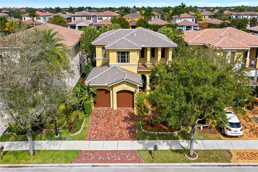 LOCATION, LOCATION, LOCATION.  PARKLAND GOLF AND COUNTRY CLUB OFFERS SOCIAL AND ATHLETIC MEMBERSHIPS.  BRING YOUR GOLF CLUBS TO THIS  AWARD WINNING GOLF COURSE.  THIS 4 BEDROOM, WITH LOFT, 3 BATHROOM AND A CHEFS KITCHEN.  A MEDITERRANEAN STYLE HOME OFFERS A SERENE LAKE VIEW.  NEW ROOF 2021, A/C'S REPLACED IN 2018, IMPACT GLASS THROUGHOUT.  MASTER BEDROOM IS DOWNSTAIRS!  THERE IS A ONE TIME CAPITAL CONTRIBUTION TO PARKLAND GOLF HOA OF 1500.00 AND ONE TIME CAPITAL CONTRIBUTION TO PARKLAND GOLF AND COUNTRY CLUB OF 1750.00.