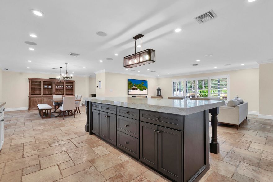 DISCOVER THE ULTIMATE COUNTRY LIFESTYLE AT SUNSHINE RANCHES! THIS 6-BED, 6-BATH ESTATE SPRAWLS ACROSS 2.16 ACRES, BOASTING A GRAND MASTER WING WITH A LIVING AREA, BAR, AND WALK-IN CLOSET. THE GOURMET KITCHEN FEATURES EXOTIC GRANITE, CHERRY WOOD CABINETS, AND HIGH-END APPLIANCES. ENJOY CHISELED EDGE MARBLE FLOORS, HI-TECH SECURITY, AND A DETACHED 1-BED GUEST HOUSE WITH A 4-CAR GARAGE. OUTSIDE, A COVERED PATIO, NEW DECK, AND POOL AREA AWAIT, ALL SECURED BY IMPACT GLASS. WITH A GAS GENERATOR, RESORT-STYLE PAVILION, AND AMPLE STORAGE, THIS PROPERTY EPITOMIZES LUXURY COUNTRY LIVING.