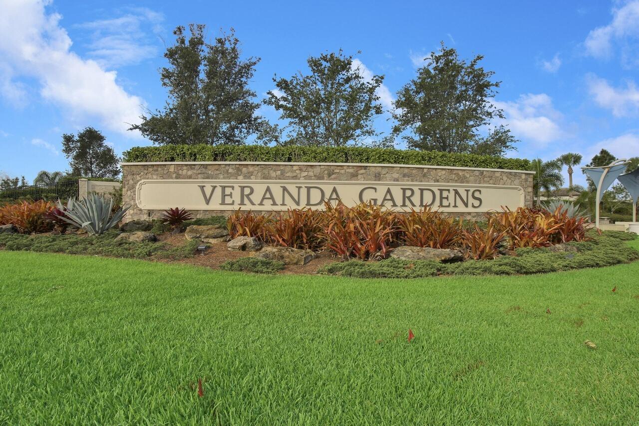 Newly offered in the highly desirable gated community of Veranda Gardens. Enjoy affordable luxury in this ''Highgate'' model with upgraded faux wood plank ceramic tile floors that flow throughout this open concept layout. The Kitchen boasts a large island, a nat gas stove, quartz countertops and a spacious walk-in pantry. The master suite features dual sinks and a frameless walk-in shower. Enjoy your private screened patio with sunshade and a fully fenced backyard on the preserve. This home shows like a model and is a must see. Veranda Gardens offers resort style amenities with a Clubhouse, fitness center and sports. Schedule your private showing today!