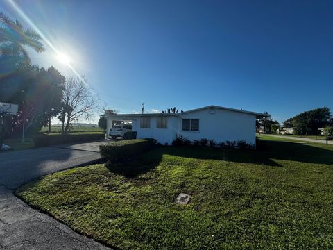 A home in Belle Glade