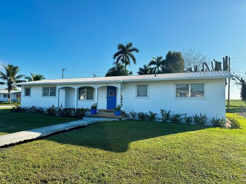 A home in Belle Glade