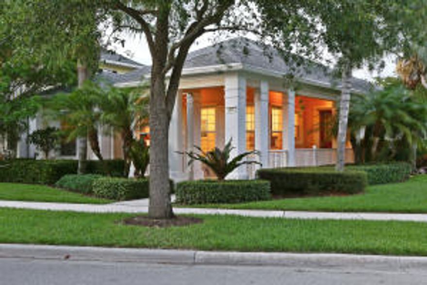 Fabulous single family home on a large/premium corner lot with a private screened in pool. This popular model features crown molding throughout, designer fans, 18' Italian porcelain tile floors in the foyer, kitchen, breakfast nook, great room, laundry room and all baths. This home is located in Martinique at Abacoa in the heart of Abacoa's popular family community. Jupiter's A rated schools, moments to the finest beaches, shopping, fine dining, world class golf and tennis, I-95/turnpike and PBI.