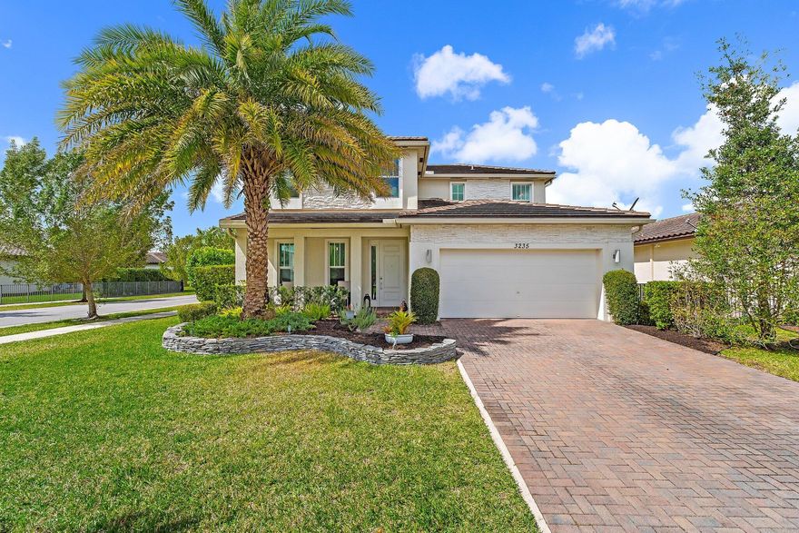 Welcome to this beautifully maintained 4-bedroom, 3-bath home situated on a desirable corner lot in Royal Palm Beach. 1 bedroom and bathroom on the first floor. Built in 2019 and offering over 2,200 square feet of living space, this home features a spacious and functional layout designed for modern living. The open-concept kitchen, living, and dining areas create the perfect setting for both everyday living and entertaining.

Recent upgrades include a brand new HVAC system, providing peace of mind and energy efficiency. Step outside to enjoy the fully fenced backyard, offering privacy and plenty of space for pets, play, or outdoor gatherings.

Located in a well-kept community close to shopping, dining, parks, and top area schools, this property combines comfort, convenience, and value. Do not miss the opportunity to make this exceptional home yours.