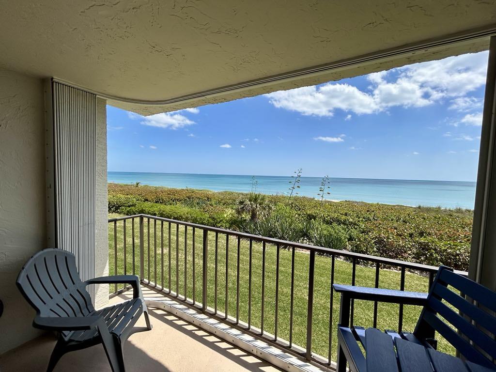Don't miss this beautiful beachfront condo for your next Florida getaway! Located just steps from the Atlantic Ocean, this fully furnished unit is ideal for vacationers looking to relax and explore the local area. The unit has been freshly remodeled with quartz countertops and stainless steel appliances in the kitchen and vinyl plank flooring throughout. Comes fully furnished and can sleep up to 6 people. There is a heated community pool and private beach access. The oceanfront balcony has panoramic views that can be seen from the open living area and owner's suite. The unit is available for a 30 day minimum. $3500 off-season, $5500 in-season. $2000 refundable security deposit will be required to book.