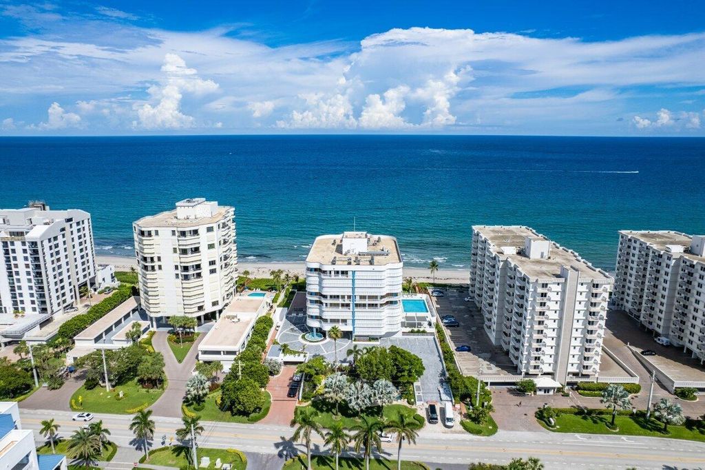 Photo of 3211 S Ocean Boulevard #802, Highland Beach, FL 33487 (MLS # R11151093)