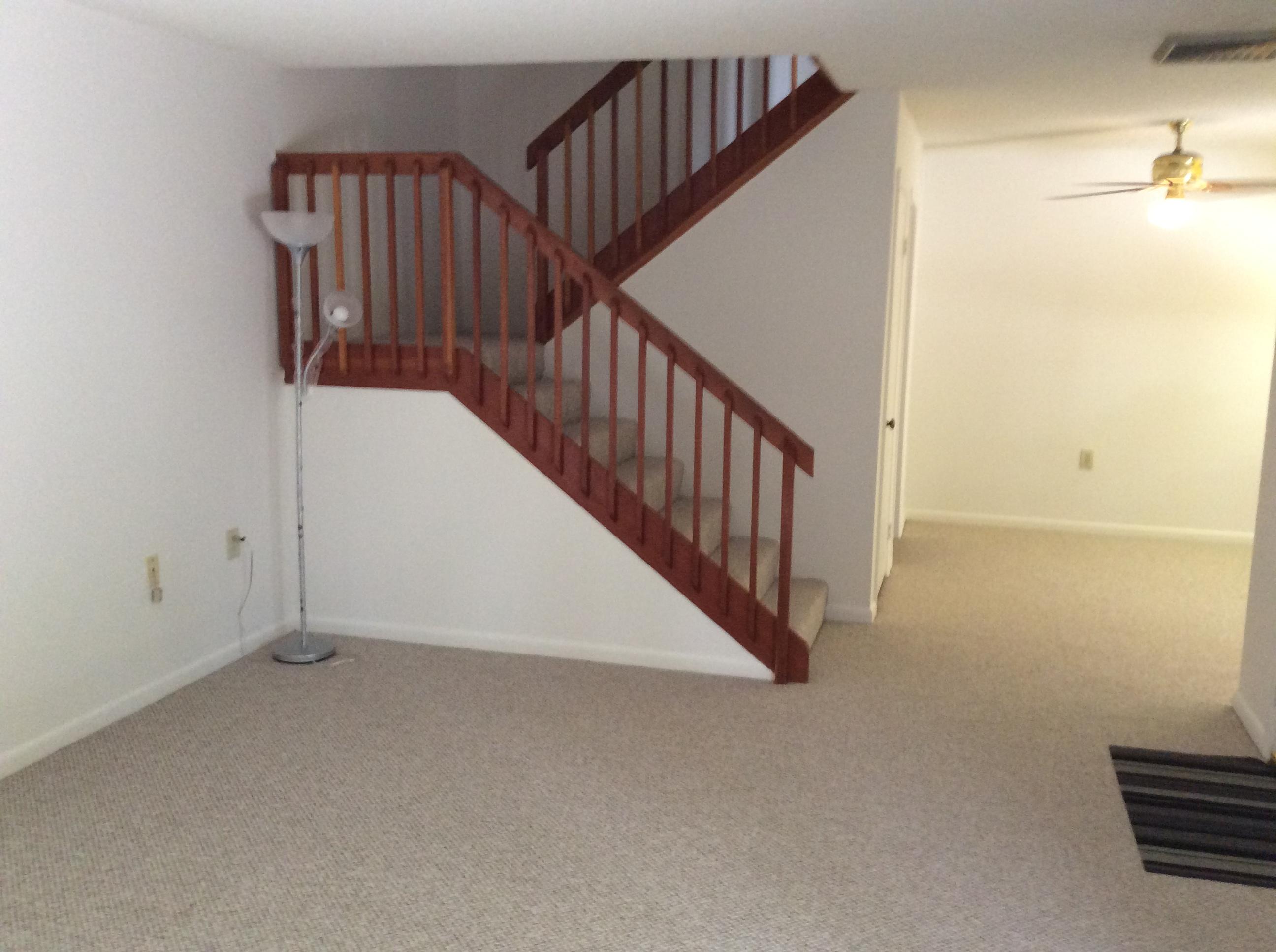 Newly remodelled upstairs bathrooms in this clean and comfortable townhouse new verticals being installed next week.