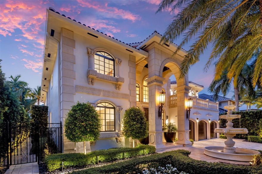 “California Calling”Significant price improvement as the owners’ bags are packed, California dreaming to be closer to family. A rare opportunity with motivated sellers in Las Olas Isles, this European-inspired deepwater estate offers 85± ft of prime frontage and 6,765± sq ft of move-in-ready luxury. Five en-suite bedrooms plus office/6th bedroom, dramatic 25’ foyer, grand room with fireplace, chef’s kitchen with top-tier appliances, elevator, full-home generator, smart automation, and over $1M in furnishings and window treatments included.Resort-style pool, spa, summer kitchen, lush landscaping, your private waterfront retreat between downtown and the beach.Seller just reduced an additional $245KSeller Financing AvailableWest Coast dreams = East Coast opportunity.