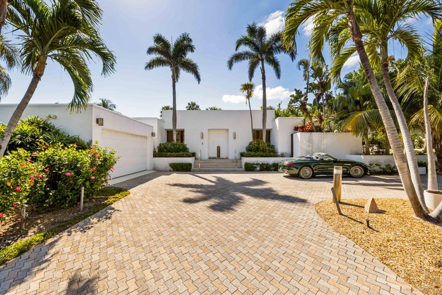 A rare opportunity to renovate a true modern gem in Palm Beach's coveted North End. Situated on an expansive 12,800± SF lot along a premier street on the desirable and sunny south side, this property sits at a HIGH ELEVATION and offers coveted BEACH ACCESS just steps from the sand—an exceptional find in today's market.

The existing contemporary estate spans 4,060± total square feet with potential for 4 full bedrooms and 4.5 bathrooms, a 2-car garage, and a pool. The setting, scale, and location provide the perfect canvas for an extraordinary Palm Beach home prime for entertaining. 

Base Flood Elevation is 6.0 ft while the house sits at 7.4 ft NAVD (1.4 ft ABOVE the Base Flood Elevation).
