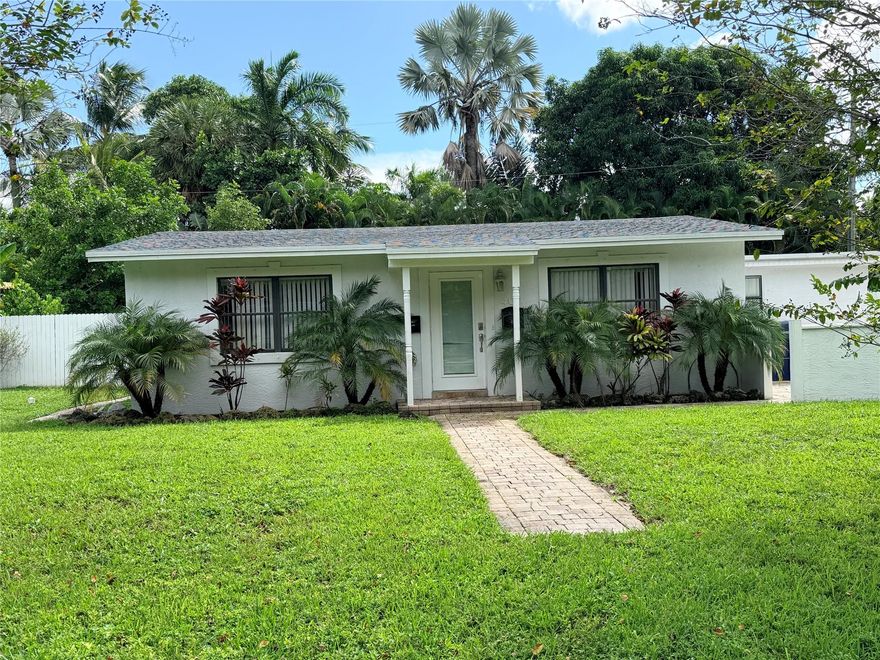 Just steps from Wilton Drive, this newly renovated 3 bed, 2 bath residence in Wilton Manors offers a rare blend of charm and convenience. Recent updates include a 2-year-old roof and brand-new electrical, adding peace of mind to its stylish finishes. Inside, the home features a remodeled kitchen and modern touches, while outside, the oversized backyard steals the show—fully fenced and beautifully landscaped with a BRAND NEW sparkling pool and inviting seating areas, creating a true private retreat. Available furnished or unfurnished, and only minutes from the beach, this property combines comfort, upgrades, and location.