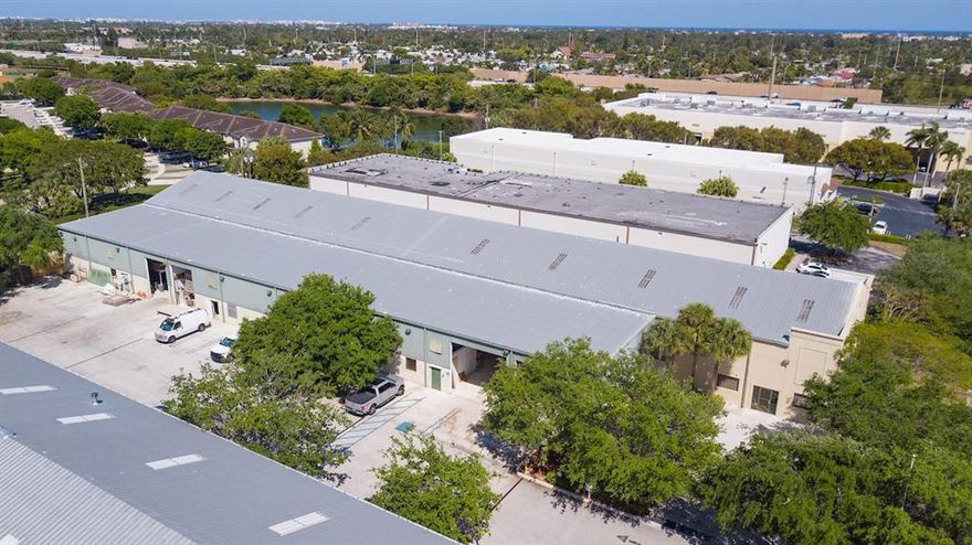 Opportunity to own Warehouse condos with easy access to I-95.  4 total Units with Unit A being a beuatifully constructed office space with a conference room.  Units B, C, & D are Warehouse space, each with 3 Phase 400 AMPS 240 V Power, 9 Overhead Doors, Epoxy Floors and Power Ventilation throughout, 100% Sprinklered and Pre-Wired for Security System.  Unit A&B must be sold together - offered at 2,407,000... C and D can be sold individually - offered at 1,060,000 and 1,032,999 respectively.