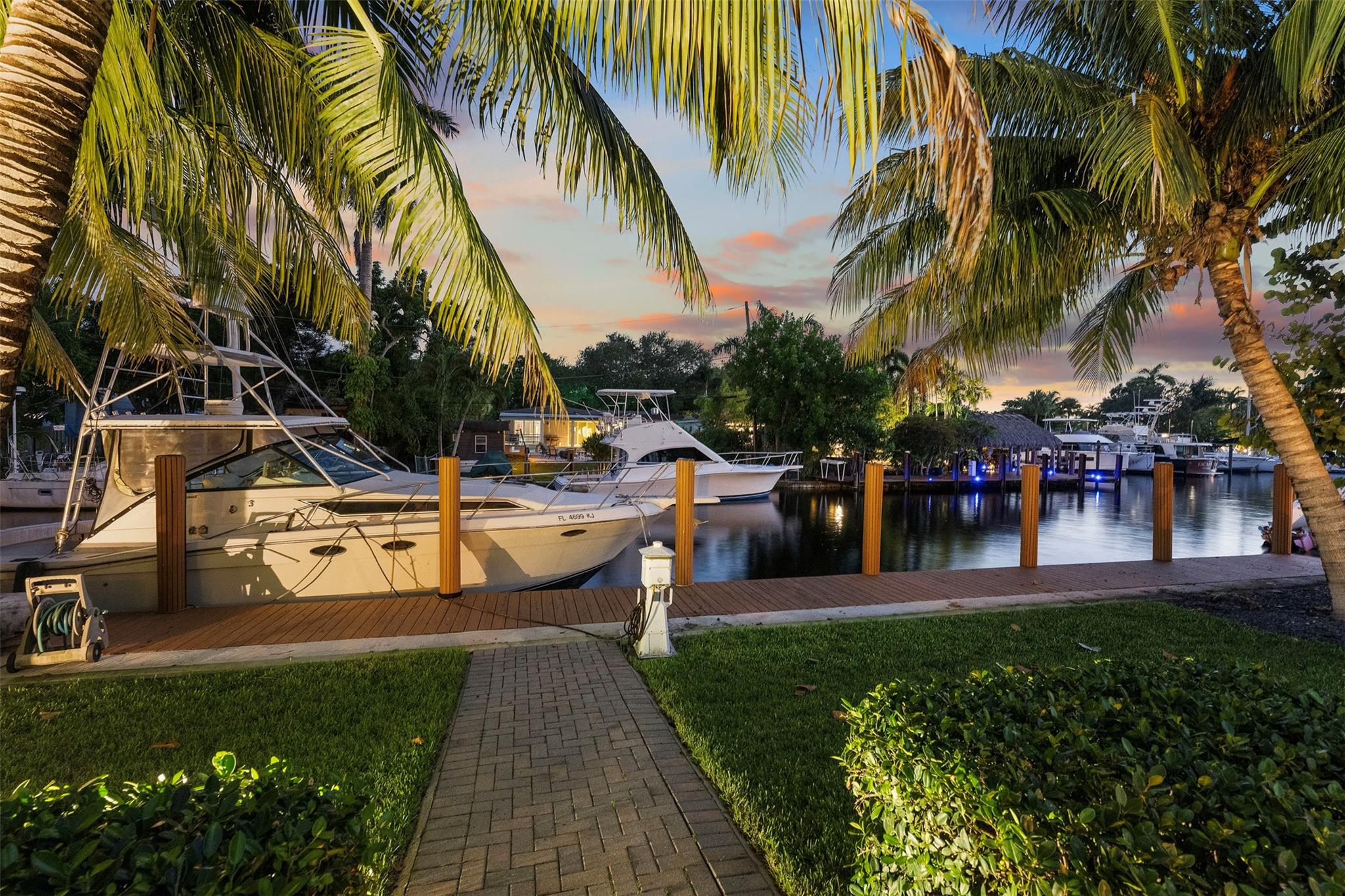 4 BR 3 BA pool home sitting on 75' of deep water with no fixed bridges and an oversized 1 car air conditioned garage. This home sits on an oversized waterfront lot almost 10,000 SF. 30% larger than neighbors. Also one of the widest canals in Citrus Isles. Nicely updated and open concept floorplan featuring impact windows & a new salt water pool. Heat the pool for free with the solar pool heater. A state-of-the-art Central A/C air scrubber enhances air quality, Reverse Osmosis water filters on every sink and shower heads. Triple stage reverse osmosis filter for drinking water. Ideal location in the middle of everything - FLL airport (under 10min) Downtown & Las Olas (under 10 min) The Beach (less than 3 miles) and I95/I595 and Turnpike (less than 5 min). Come experience life on the water.