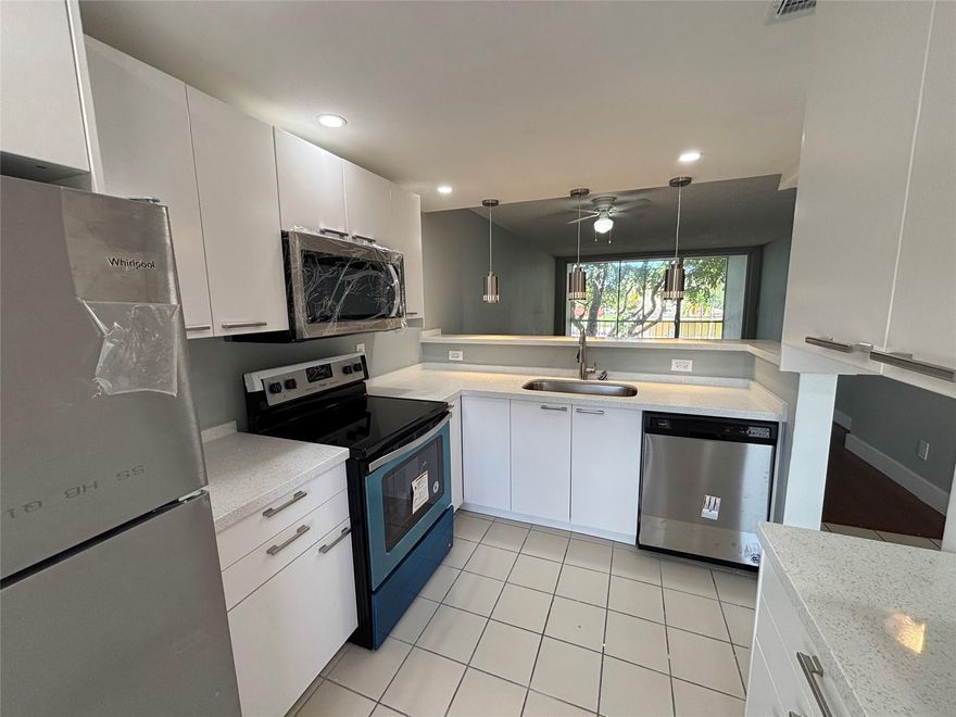 Welcome to this spacious and immaculate 2-bedroom, 2-bathroom condo located in a desirable 55+ AGE COMMUNITY. This second-floor unit features a beautifully renovated kitchen with brand-new stainless steel appliances. Enjoy peaceful pool views from your enclosed balcony — perfect for relaxing mornings or evening unwinding. The unit also includes an oversized closet, offering ample storage space. Amenities Include: Multiple swimming pools,tennis courts, Clubhouse, and fitness center. At least one applicant must be 55+ of age. No pets allowed. Move-in requires first month, last month, and security deposit
Schedule your showing today!