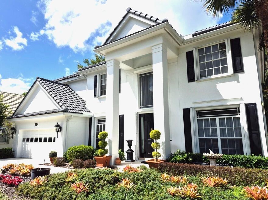 Nestled in a gated, highly sought after Palm Beach Gardens community, this spacious 4-bedroom, 3 bath home offers 3,406 sq ft of comfortable living with exceptional privacy and rare features. The home also offers a den with built-in office wall units. Ideally located near fine dining, The Gardens Mall, pristine beaches, two major hospitals, and with easy access to Palm Beach International Airport, this property blends convenience with tranquility. Situated on one of the largest lots in the development, this end lot home sits on a quiet cull de sac and backs up to a beautiful natural preserve, providing peaceful views and added seclusion. The community is known for its wonderful neighbors, excellent HOA Board, very low dues, and no new assessments.  See Supplement for upgrades, etc. Recent upgrades include a new roof, new gutters, new kitchen appliances, and a new washing machine, offering peace of mind and modern comfort.  With plenty of room to add a pool, this home offers flexibility to create your ideal outdoor oasis. A truly special property in one of Palm Beach Gardens' most desirable locations.