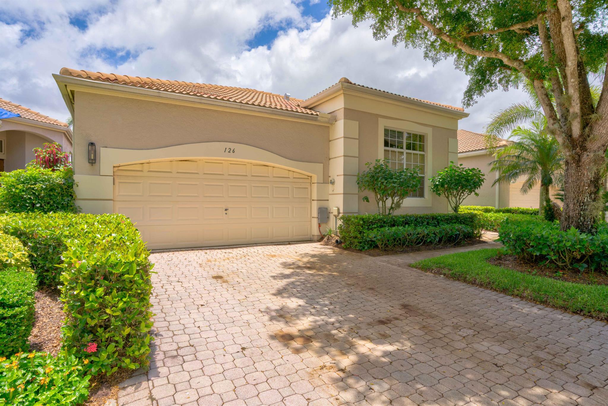 Welcome to 126 Sunset Bay Drive, where this Ballenisles home not only graces you with breathtaking sunset views but also offers a spacious haven. With 2 bedrooms, a den boasting a queen bed, and the capacity to comfortably host up to 8 people, this residence exudes both comfort and style. Dive into leisure with a private pool and hot tub, and effortlessly explore the plethora of activities provided by the full golf membership, tennis, restaurants, pickleball, gym, and more all conveniently accessible via your included golf cart. OWNER WILL CONSIDER 4 MONTH RENTAL.