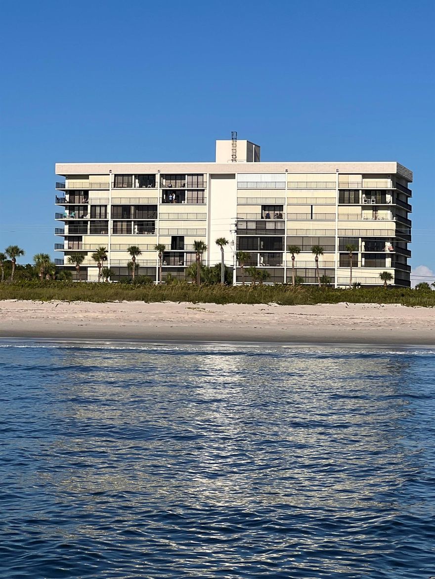 This stunning oceanfront condo offers 2 bedrooms, 2 baths, and 1,252 square feet of completely renovated living space, including brand new A/C and H20 heater, with river-to-ocean views. Enjoy direct access to a private deeded beach, a heated pool, tennis courts, and more. The complex also features a sauna and billiard room, ensuring resort-style living. With all restoration completed and no pending assessments, this is the perfect blend of luxurious coastal and riverside living. Located close to fine dining, shopping, and entertainment, this condo is ideal for a relaxed yet vibrant lifestyle