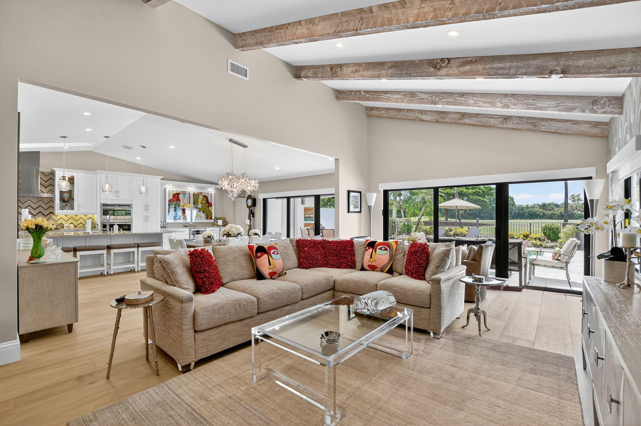 Step into this beautifully renovated attached home, offering effortless single-level living and a private pool oasis. Renovated just a few years ago, the home blends modern upgrades with a unique, inviting softness that creates a truly special atmosphere. From the moment you enter, you'll feel the warmth and elegance throughout. Whether you're entertaining or enjoying a quiet moment by the pool, this home offers the perfect blend of style, comfort, and functionality. ~ Imagine life inside the Nation's #1 Private Residential Country Club Lifestyle offering resort-style living. ENJOY endless activities in over 450,000 sq. ft. of exceptional amenities & stellar service. Mandatory Joining Fee: $150,000, BWMA Capital Contribution: $10,000, Annual Social Dues: $24,454.