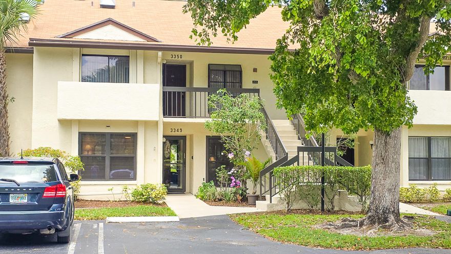 Stop worrying about maintenance and start enjoying the Florida lifestyle! This 2-bedroom, 2-bathroom gem in the heart of Park Pointe is the one! NEW Impact Windows & Doors:  Plus, enjoy lower energy bills and savings on your insurance!   Newer Air Conditioning: Stay cool all summer long with a brand-new, high-efficiency system.   55+ Active Living: Located in a vibrant community with a pool, clubhouse, and plenty of social activities. Whether you're looking for a seasonal retreat or a permanent home, this unit offers the perfect blend of safety, efficiency, and comfort. Roofs were replaced approximately seven years ago and they are done by the association. The A/C system September, 2021.  Water heater 2025. Unit is on the First floor and has parking right out front! Association did new roofing approximately 7 years ago, per owner. The association covers everything outside the walls which includes, pest control, outside painting of the building , painting of sidewalks, railings , landscaping, tree trimming, cable, Internet, trash, pick up, water, and of course, all the amenities of the clubhouse and pool. The clubhouse maybe rented with a down payment. The association also prepares for hurricanes by tying down all the waste receptacles.  You will appreciate the community:   Park Pointe management sends emails and voice messages to all the residents whenever there are board meetings, anything special happening at the clubhouse or maintenance that might be done in the area, etc.