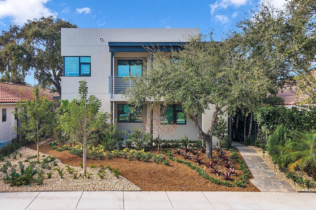 Modern elegant new construction in Lake Worth Beach. Two bedroom one bath luxury apartment available. The residence features an open layout, contemporary kitchen with quartz countertops, gas range, stainless steel appliances, modern bathroom with tile shower, ensuite washer/ dryer and private patio. Swimming pool surrounded with lush landscaping and off street parking. Blocks from downtown, just over the bridge to the beach and centrally located in Palm Beach County. Available for lease late October 2025.
