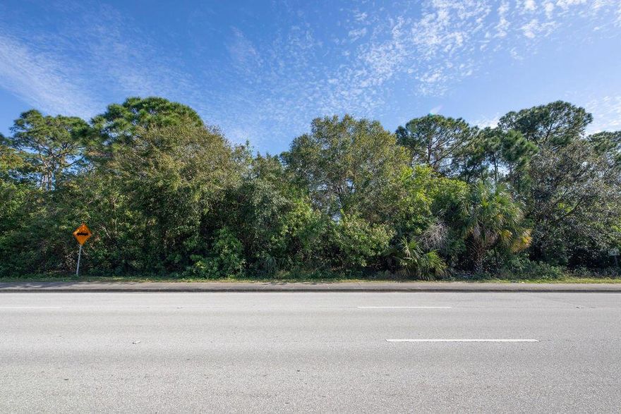 Build your dream home on this spacious oversized lot, perfectly situated in the heart of western Port St. Lucie. Enjoy the convenience of being just minutes from shopping, dining, schools, hospitals, and easy access to major interstates for seamless commuting. This prime location offers the ideal blend of tranquility and accessibility--don't miss the opportunity to make it yours!