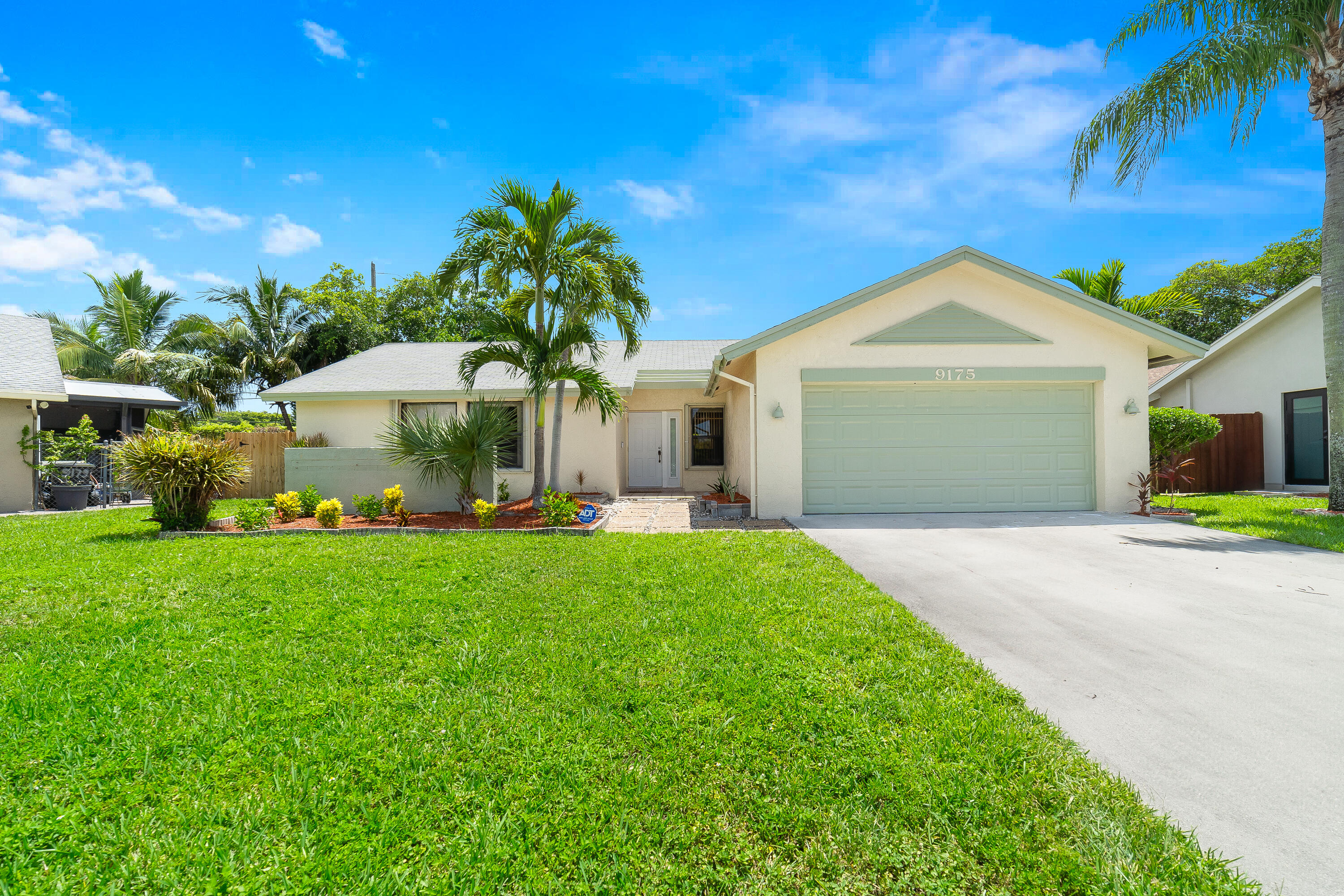 Spacious 4-bedroom, 2-bath single-family home in American Homes at Boca Raton with a large 2-car garage and a smart split-bedroom layout. The generous primary suite offers privacy, a walk-in closet, and its own full bath. The fenced backyard provides room to relax or play, and the open living and dining areas make everyday living easy. Conveniently located near shopping, dining, schools, parks, and golf--this home brings together comfort and convenience in a welcoming neighborhood setting.