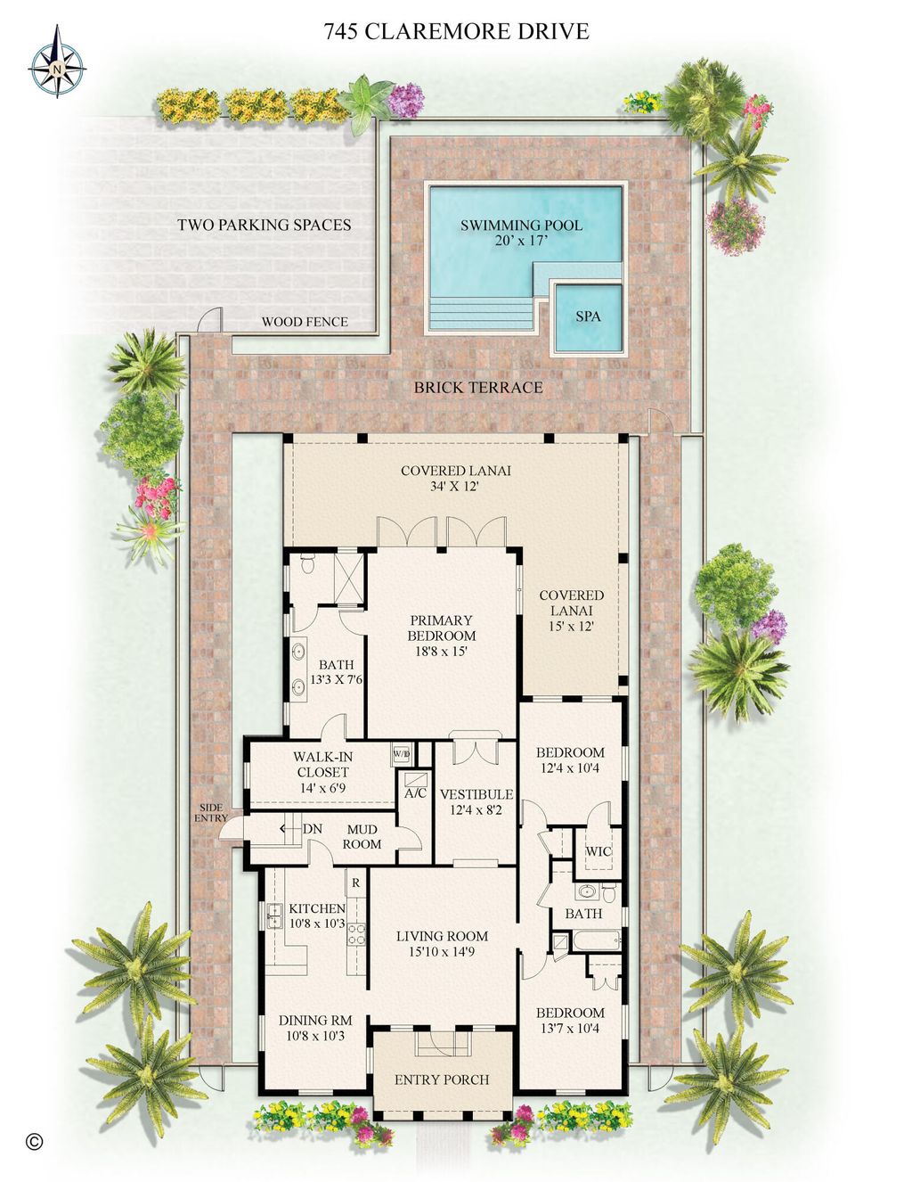 Photo of 745 Claremore Drive, West Palm Beach, FL 33401 (MLS # R11166171)