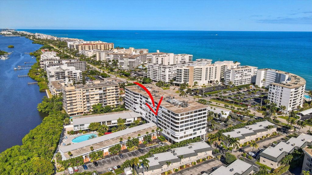 Photo of 3589 S Ocean Boulevard #608, South Palm Beach, FL 33480 (MLS # B26029530)