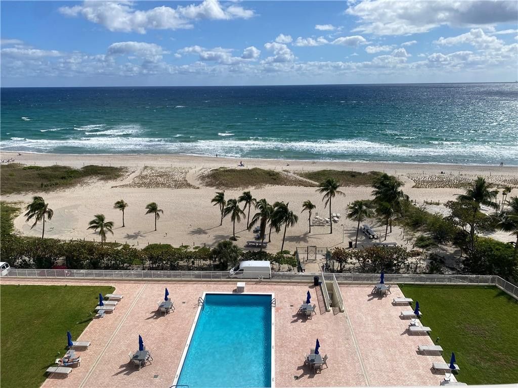 Photo of 750 N Ocean Boulevard #1009, Pompano Beach, FL 33062 (MLS # B26014151)