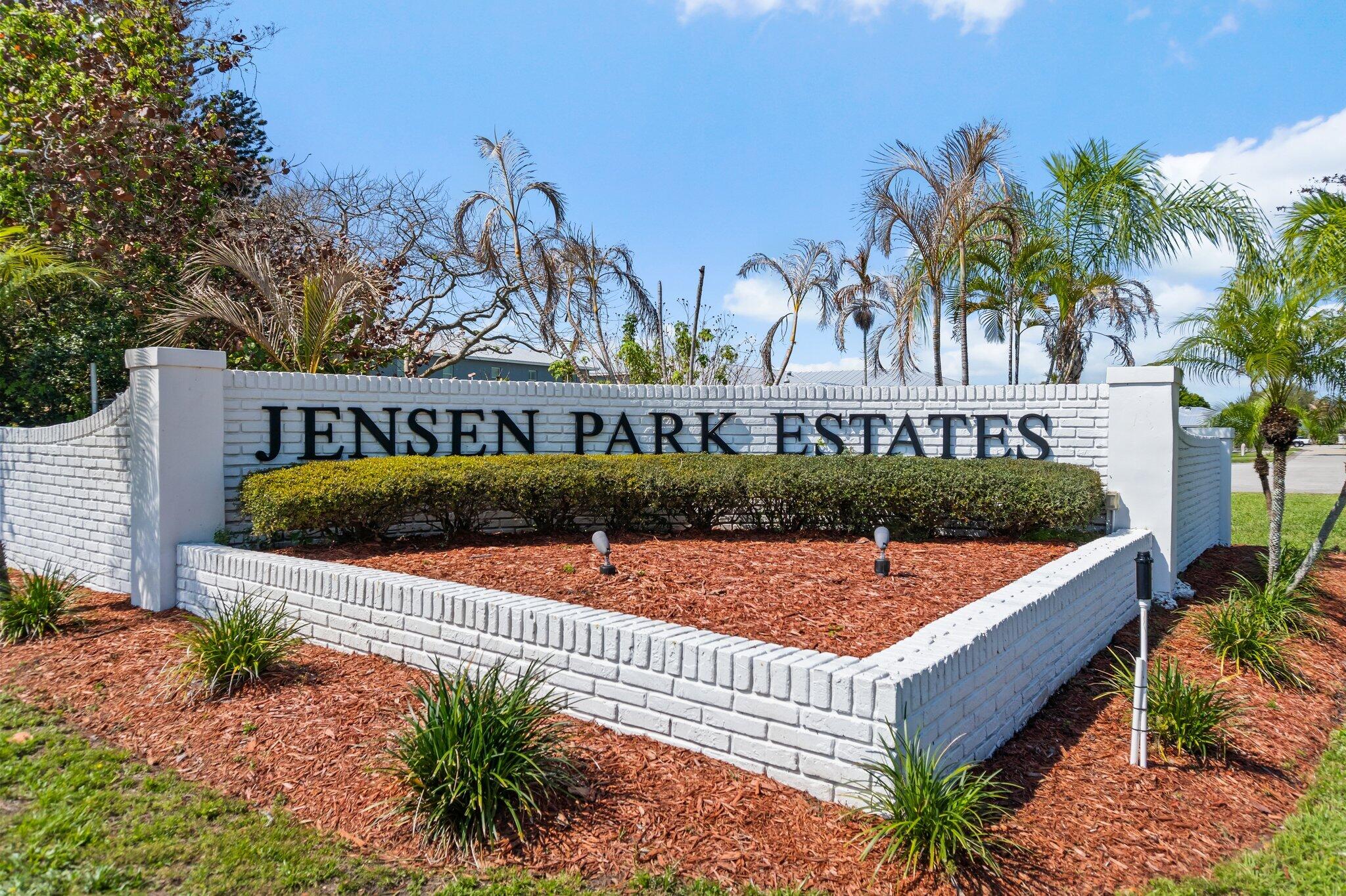 JENSEN PARK ESTATES - Residential