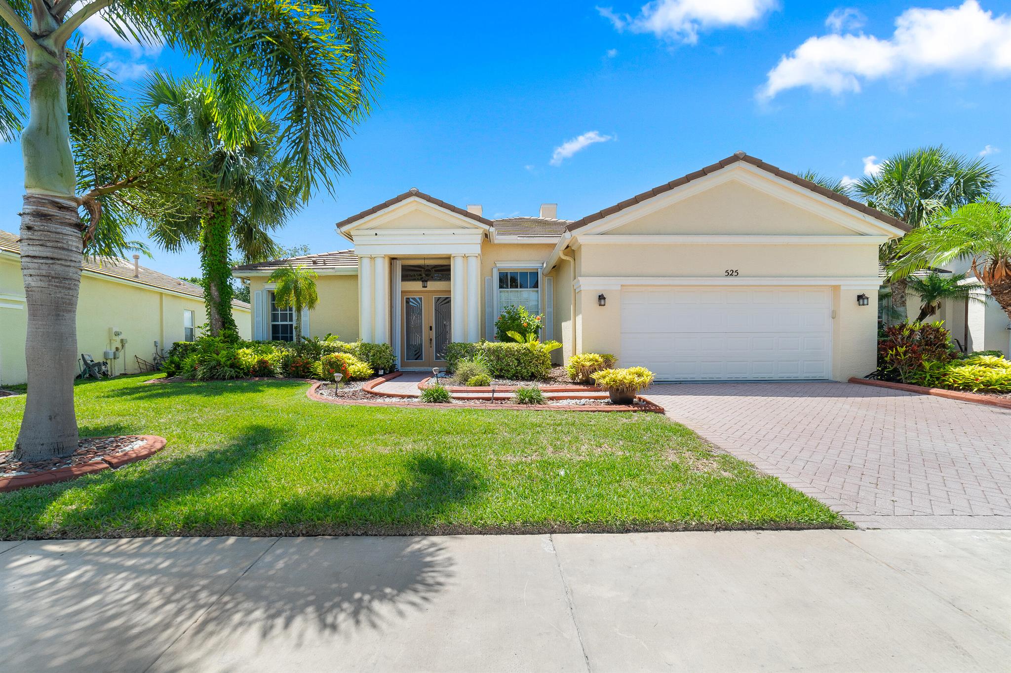 Welcome to Your New Lakefront Retreat in Lake Forest at St. Lucie West. Inside this beautifully maintained CBS lakefront home you'll experience Florida living at its finest. Designed for both comfort and elegance, the interior offers a bright and spacious layout featuring tile flooring throughout. The kitchen is a showpiece with decorative cabinetry, pantry, granite countertops, a breakfast bar, and stainless steel appliances--perfect for hosting or everyday living. The home boasts a formal living room and separate dining area with a large window framing serene lake views. The expansive family room opens to an extended screened patio through sliding glass doors, making it ideal for entertaining or simply relaxing lakeside.