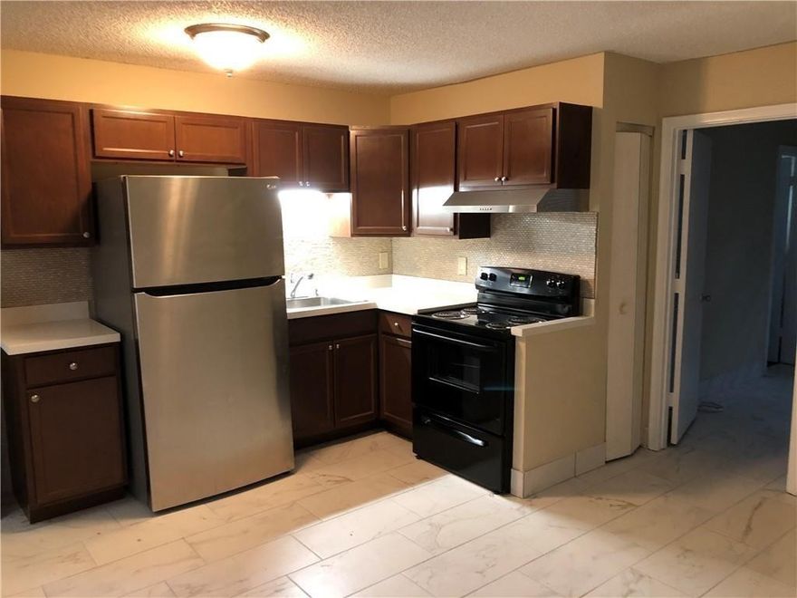 Bottom floor, one bedroom, renovated. One parking space plus guest. Located close to 95 and Publix/Marshalls, Banks and Drug Stores. The location is just amazing. Don't wait. Looking for one year min with option to renew. No pets, no smoking and references. Applicant must have a clean record. Unit is all tiled, located beside of laundry room which is prime spot; everyone wants this corner. new ac, new hot water heater and appliances and kitchen remodel is 2 years old. Bottom Floor. Clubhouse, weight room, pool, tennis, clean. Located between Dixie and 95 on the North side of commercial. Close to beach and walking distance to mostly everything.