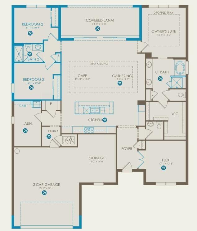 Photo of 4236 Basket Oak Circle #Stardom Model, Vero Beach, FL 32967 (MLS # R11095445)