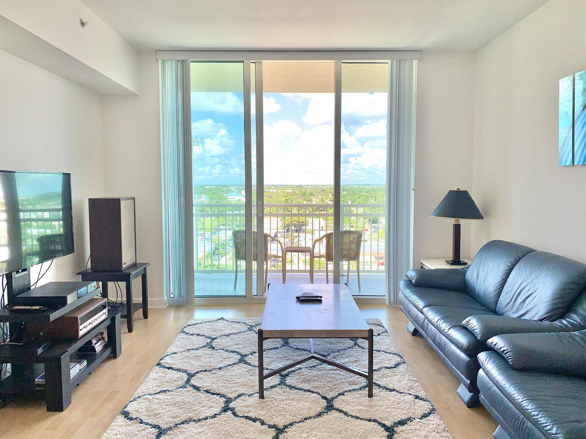 Resort living at its finest! Meticulously maintained fully furnished 1BR/1BA unit located in a luxurious, secure full-service building on the Intracoastal waterway. Kitchen offers granite counter tops, stainless steel appliances and a breakfast bar. Washer and dryer in the unit. The balcony is perfect for watching the sunset and relaxing! amenities include a private shuttle to the beach, beautiful pool area with 1 lap pool and a second ''beach'' style pool, billiard room, steam room, sauna, well equipped fitness center, 24 hour concierge, roving security, valet parking and so much more. Short walk to marina and waterside restaurants. Don't miss out!
