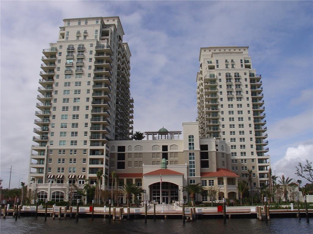 Do not miss this beautiful 1Br/1Ba condo with impact windows & doors, with glorious views of the New River, City & Pool. The spacious living/dining area has wood-look plank flooring. The kitchen has s/s appliances & granite counter dining. The bedroom has high end textured carpeting & custom walk-in closet with cabinetry. The spa inspired bath has double vanity sinks, a separate shower & soaking tub. Enjoy a “Work from Home” built-in closet with unique “office” design. The Symphony 5 Star resort style condo amenities include: 24hr guarded front gate, lobby & valet, fitness center, heated pool, hot tub, his & her locker rooms with sauna, theater, business center & more! Close to the Broward Center, museums, restaurants, night life & shops. Take the FREE water taxi to famous Las Olas Blvd!