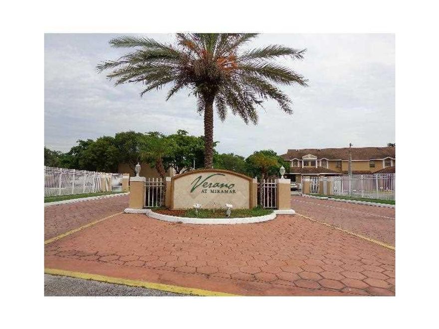 Wow great 2/2 home in Miramar close to Turnpike, Shopping, Dining and all. Gated community this unit requires very little maint. with current long term tenant in place. Seller has priced well and very smooth to closing. This is a MUST have opportunity.