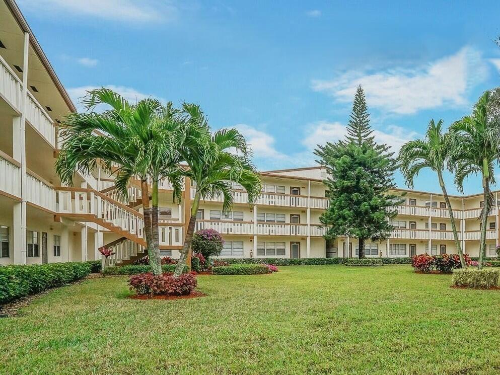 Welcome to your bright and inviting second-floor corner condo featuring new vinyl plank flooring in both spacious bedrooms. Located in the vibrant Century Village community, you'll have access to activities like swimming, tennis, lifelong learning classes, arts and crafts, and exciting entertainment events.Stay fit in the modern fitness center, equipped with the latest exercise equipment, and enjoy group classes like aerobics, yoga, and Pilates. Cable & Water included.Don't miss your chance to live in this thriving community--schedule a tour today!