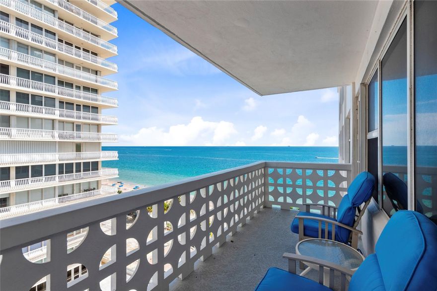 SEASONAL RENTAL AVAILABLE NOVEMBER 2025 - MAY 2026. Escape the cold Northeast winter and enjoy the sunshine in this beautiful 2 bed, 2 bath beachfront condo on the Galt Ocean Mile. Thoughtfully furnished for comfort and style, this unit offers stunning ocean views and direct beach access. The building features a well-equipped fitness center, a large pool, poolside barbecues, and a spacious community room perfect for relaxing or socializing. Everything you need is within walking distance, including grocery stores, restaurants, cafes, shops, and health services. Relax in the warmth of South Florida and make this your winter getaway. Lease this sunny retreat today and trade snow for sand!