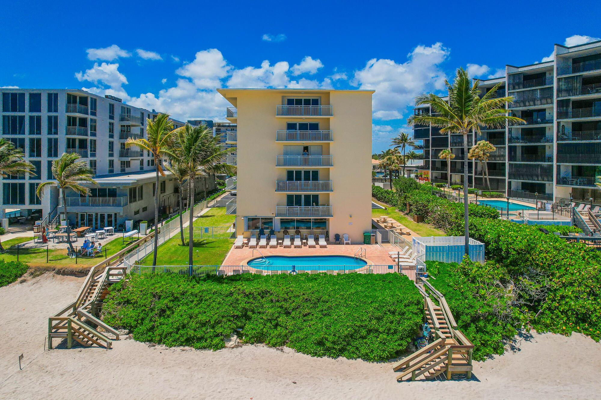 **MULTIPLE RENTAL OPTIONS AVAILABLE!!** Come discover the ultimate beachfront living experience in this exquisite condo, perfectly situated along the stunning coastal shoreline. This spacious 2-bedroom, 2-bathroom unit offers an unparalleled combination of comfort, style, and breathtaking ocean and intracoastal views. Enjoy the convenience of being just a short walk away from downtown, with easy access to a wide variety of shops and restaurants. Don't miss out on this fantastic rental. Schedule your viewing today and start living the beachside dream! Priced listed is for off season. Weekly rates $1,700 off season only.