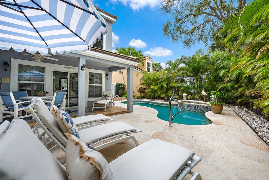 FURNISHED SEASONAL OR OFF-SEASONAL RENTAL AVAILABLE MAY 1, 2026. Escape the winter and enjoy easy coastal living in this beautifully furnished residence located in the highly sought-after Oak Harbour community in Juno Beach, perfectly positioned along the prime Intracoastal Waterway. This spacious home offers a 3-bedroom, 2.5-bath layout plus a loft, providing plenty of room for comfortable living, whether seasonal or annual. The home is light-filled and thoughtfully designed with an open, inviting layout and added privacy. Fully furnished and turnkey, it's ready for immediate enjoyment. Step outside to your own private pool surrounded by lush landscaping - perfect for relaxing or spending time outdoors. Oak Harbour is a gated waterfront community known for its great amenities and convenient location just minutes to the beach, shopping, and dining. Residents enjoy a 24-hour manned gate, clubhouse with fitness center, two pools, tennis courts, day dock and on-site management. Enjoy warm sunshine, coastal breezes, and the best of South Florida living while leaving the cold behind.  Available DEC-MAY @ $12,000/month, JUNE-NOV @ $6,000/month, Annual @ $6,500/month.